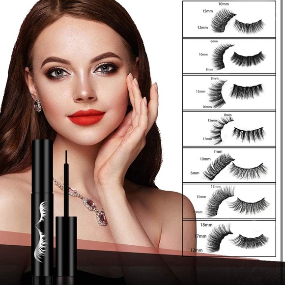 MAGNETIC LASH SO BEAUTIFUL KIT 7 Pairs Eyelashes + - Picture 4 of 5